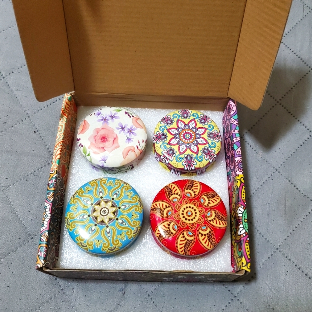 ***♠︎♤♤♤sold♤♤♤♠︎ Candles Aromatherapy Essential Oil With Dried Flowers
